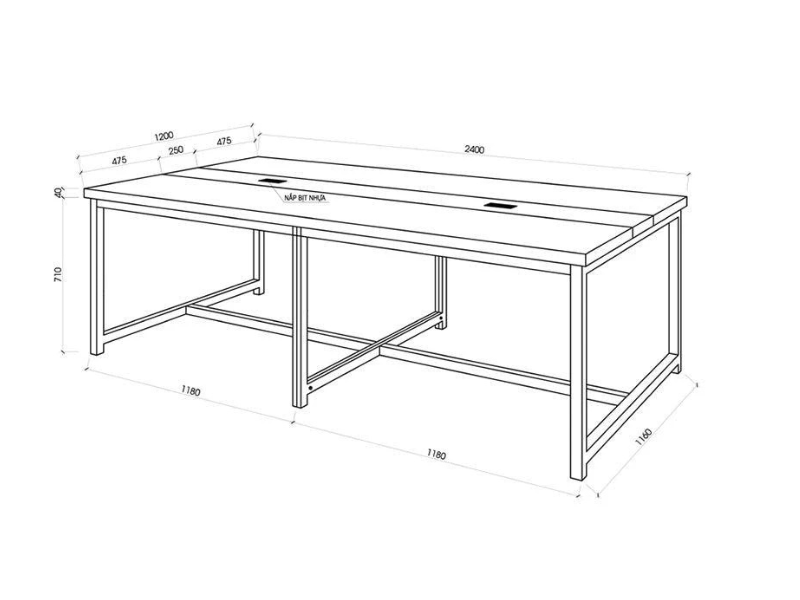 Phạm vi chiều cao bàn làm việc và ghế lý tưởng