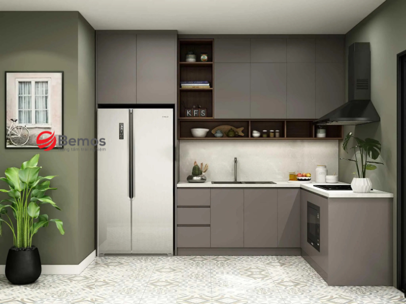 Chiều Cao Tủ Bếp Dưới Tiêu Chuẩn và 4 Sai Lầm Cần Tránh