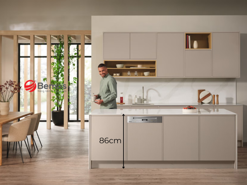 Yếu tố ảnh hưởng đến chiều cao tủ bếp