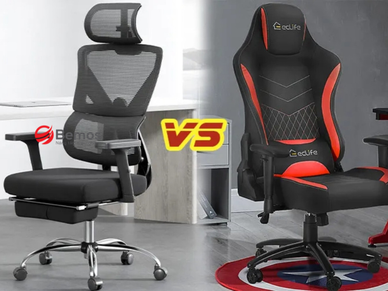 Ghế công thái học và ghế gaming