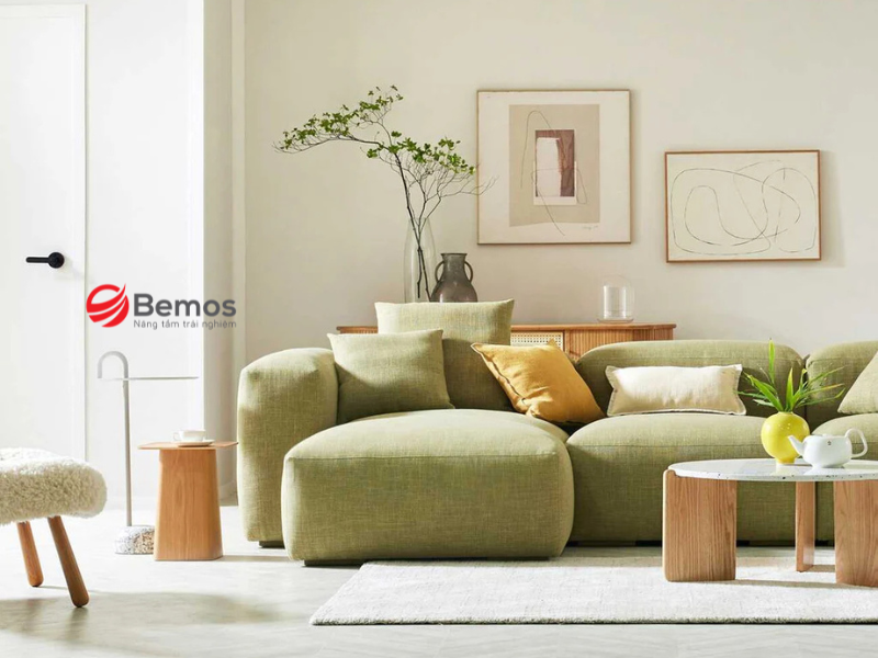 Ghế Sofa 4 Chỗ: Chọn Đúng Kiểu Dáng Để Phòng Khách Vừa Rộng Vừa Đẹp