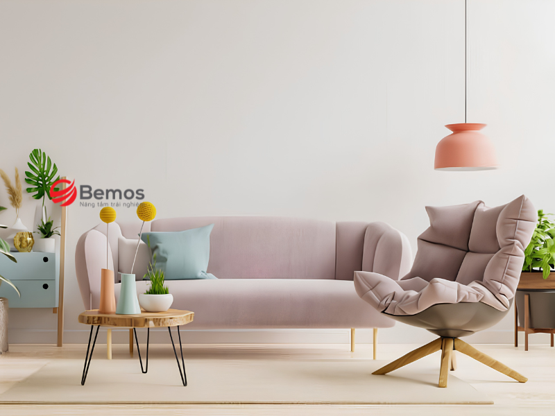 Các mẫu ghế sofa bọc nhung được ưa chuộng hiện nay