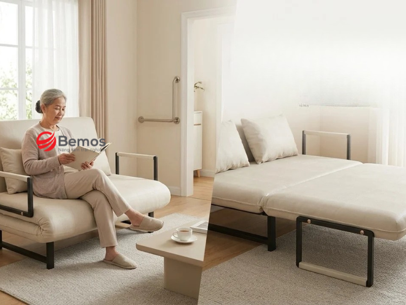 Tiêu chí quan trọng khi mua ghế sofa cho người già