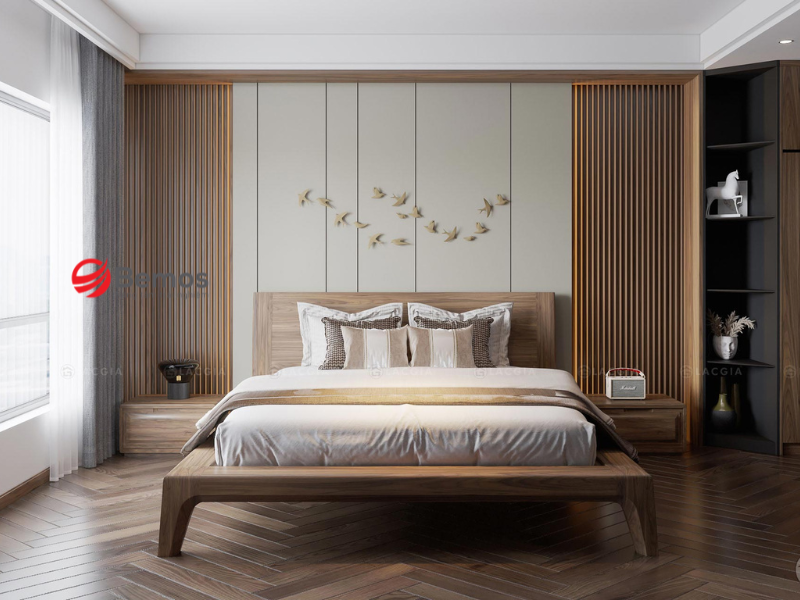 Giường ngủ gỗ