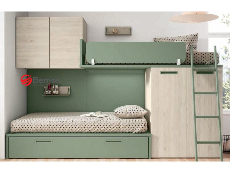 Nên mua giường tầng gỗ công nghiệp hay gỗ tự nhiên?