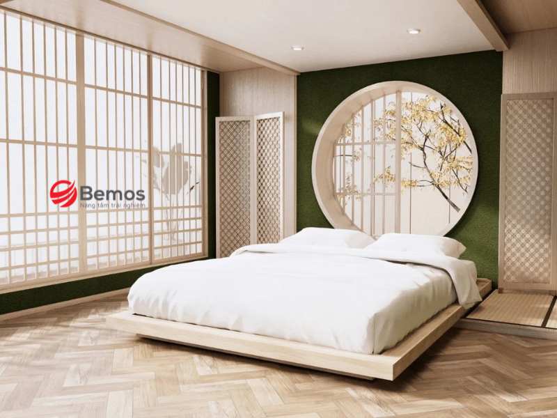 Giường Thấp Kiểu Nhật - Thư Giãn Chuẩn Phong Cách Nhật Bản