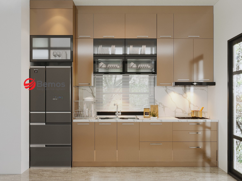Kích thước tủ bếp chuẩn theo từng phần
