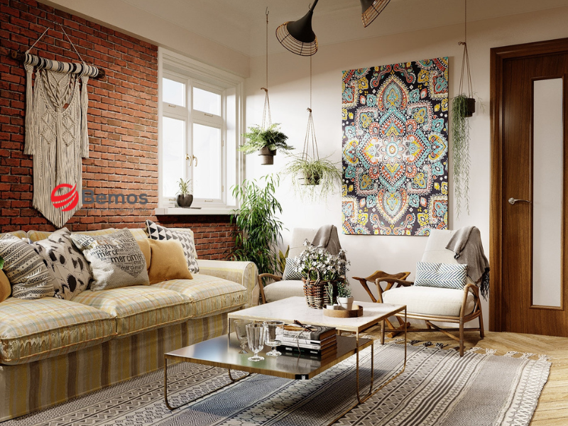 Phong cách nội thất Bohemian