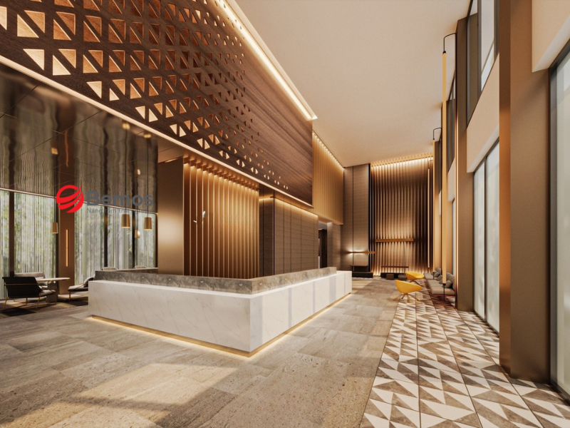 Lưu ý khi quầy lễ tân chữ L