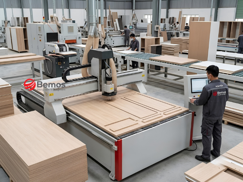 5 Tiêu Chuẩn Quan Trọng Khi Sản Xuất Nội Thất Gỗ Công Nghiệp Cho Dự Án Lớn