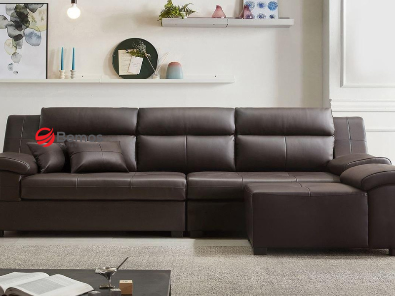 Sofa Da Nâu Sang Trọng: Cách Chọn Đúng Tông Màu Và Chất Da
