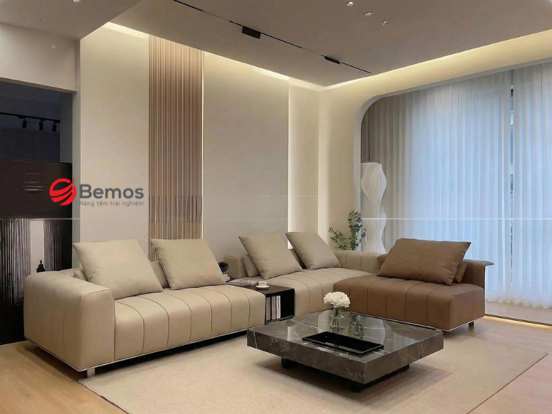 Sofa phòng khách cao cấp hiện đại