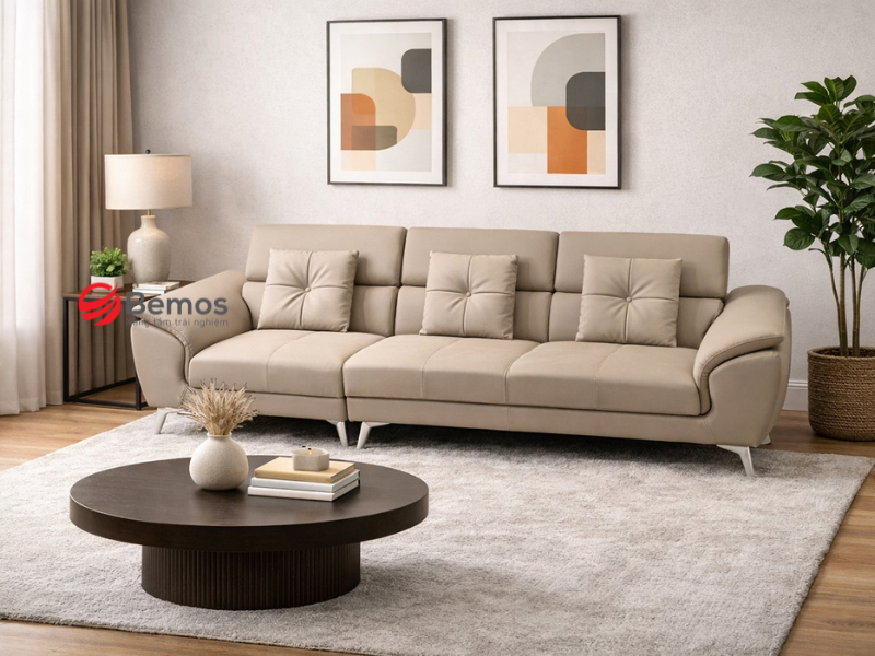 Sofa văng cho phòng khách nhỏ