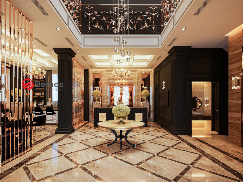 Thi công nội thất khách sạn