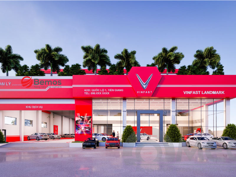 Thiết kế showroom ô tô