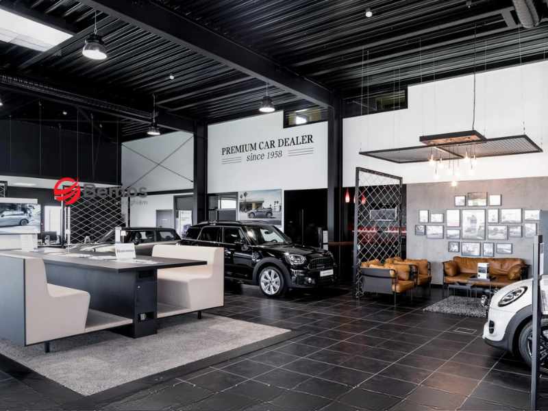 Thiết kế showroom ô tô tiêu chuẩn cho đại lý xe 