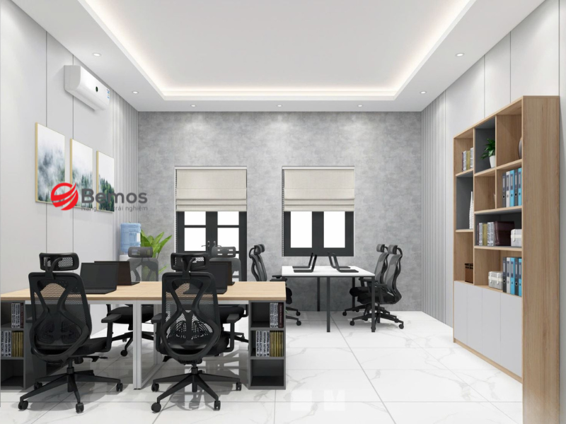 3 mô hình thiết kế văn phòng 40m2 phổ biến nhất 2026
