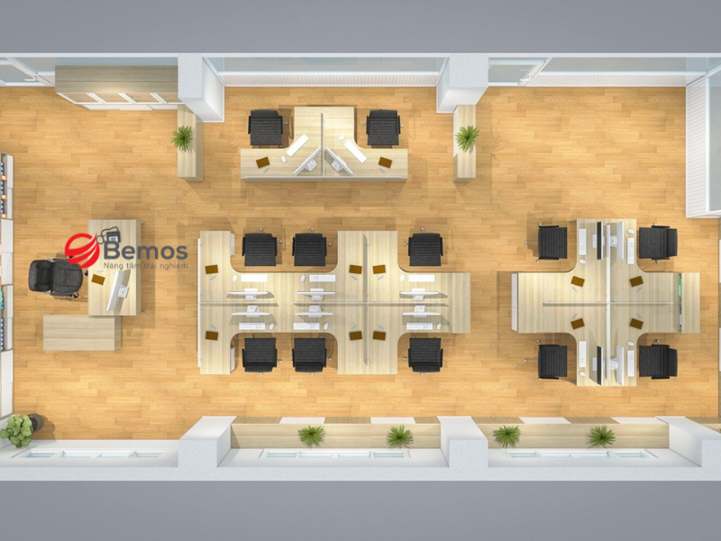 Thiết kế văn phòng 50m2