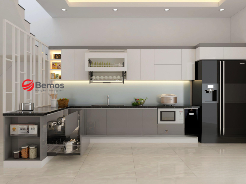 Tủ bếp cánh nhựa: ưu nhược điểm thực tế và tiêu chí chọn đúng từ đầu