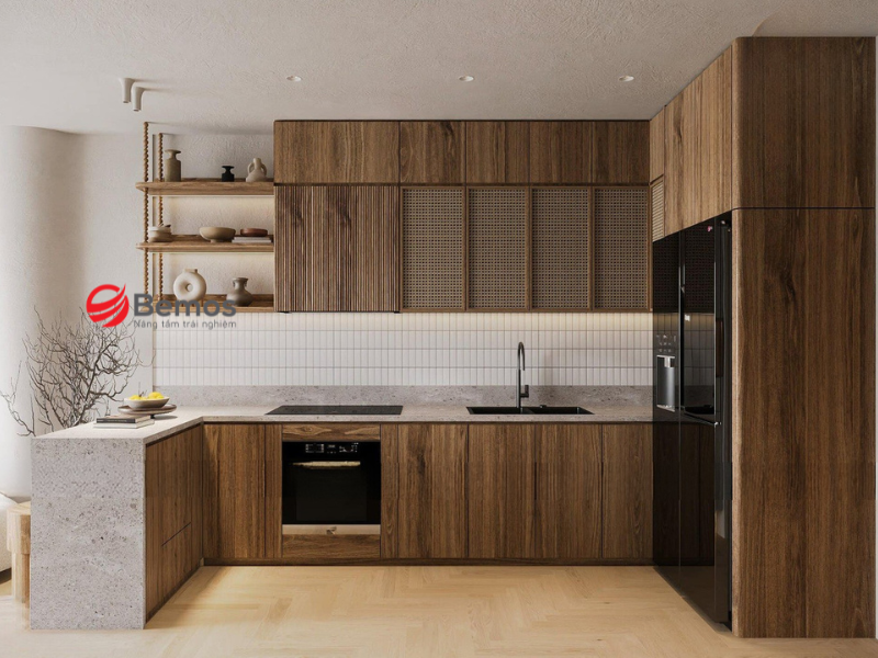 Tiêu chuẩn phụ kiện cho tủ bếp hạng sang