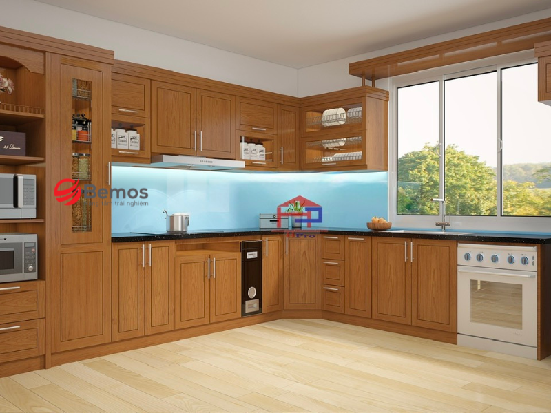 Vì sao tủ bếp gỗ đinh hương lại được ít giá chủ lựa chọn