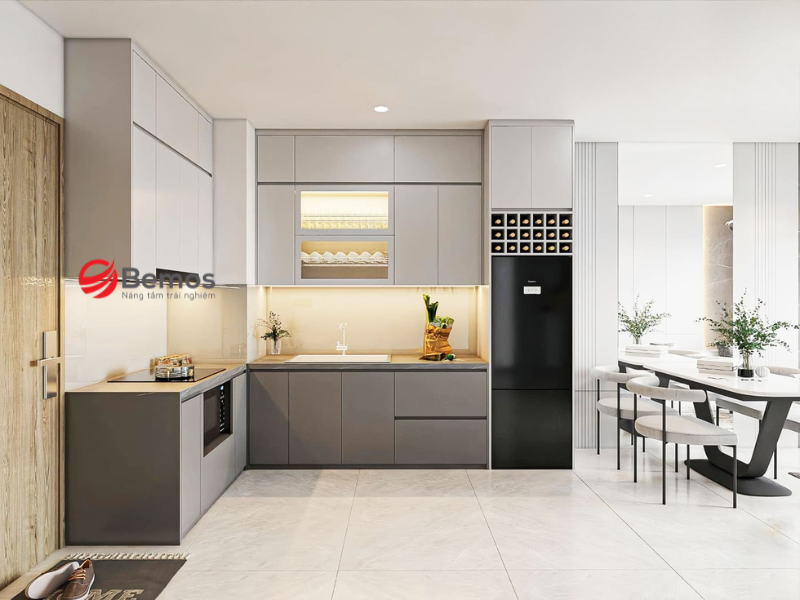 Lưu ý trước khi mau tủ bếp kịch trần