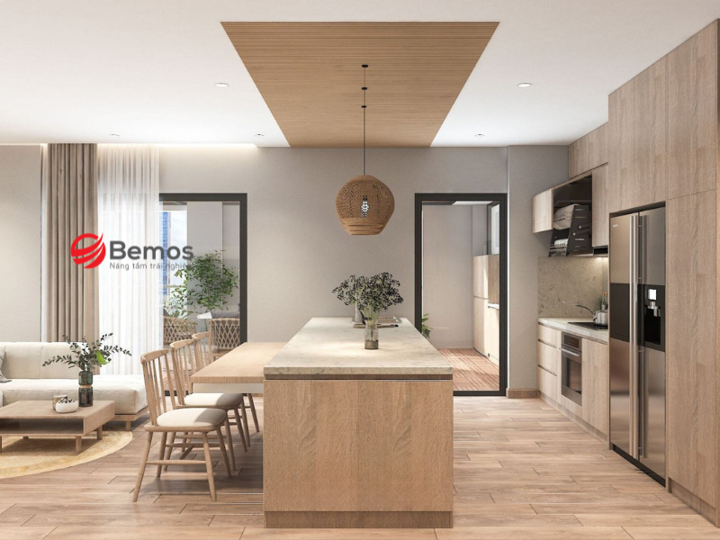 Đặc điểm của tủ bếp kiểu Nhật 