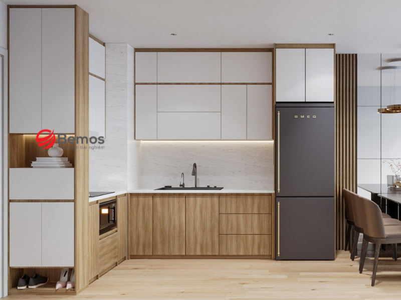 Tủ bếp MDF chống ẩm: phân biệt đúng loại và tiêu chuẩn kỹ thuật cần biết