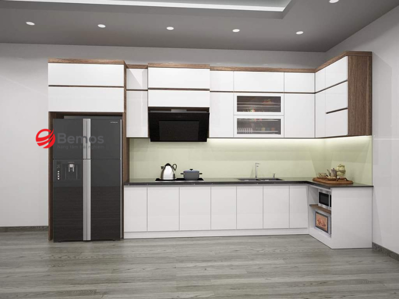 Tủ bếp nhựa PVC