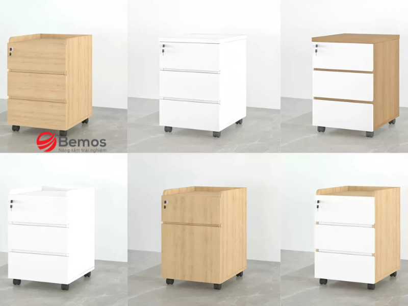 Kích thước chuẩn của tủ ngăn kéo cá nhân nhân viên