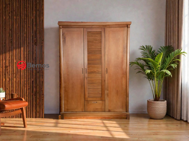 Tủ tài liệu gỗ xoan đào