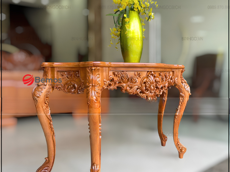 Bàn console gỗ gõ đỏ