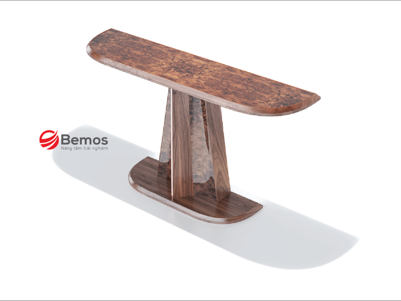 Ba cách giữ đơn giá bàn console gỗ óc chó hợp lý
