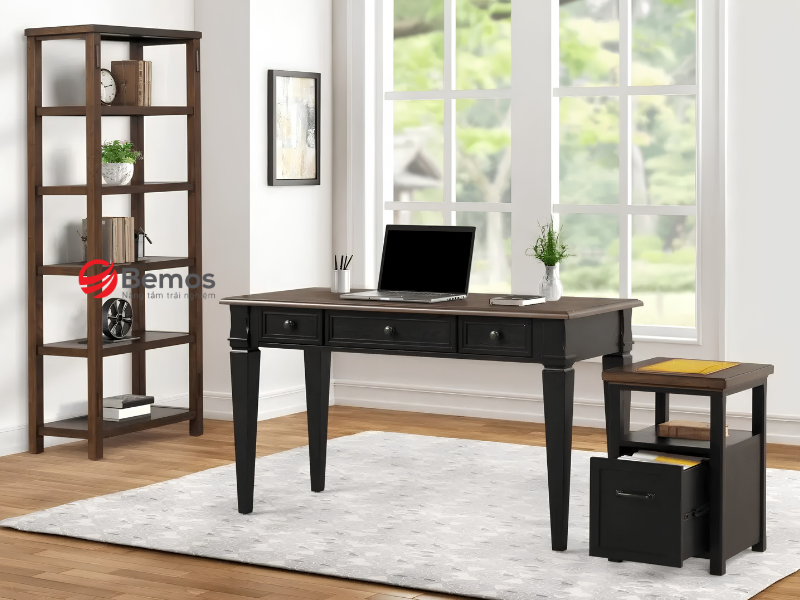 Bàn Làm Việc Gỗ Sồi Cao Cấp - Đọc Thông Số Trước Khi Chốt Vật Liệu