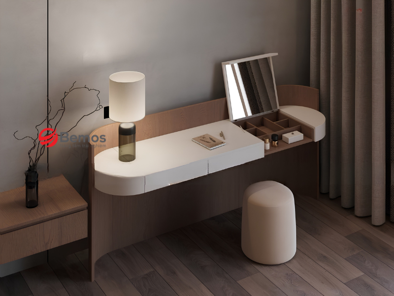 Bàn makeup treo tường là gì