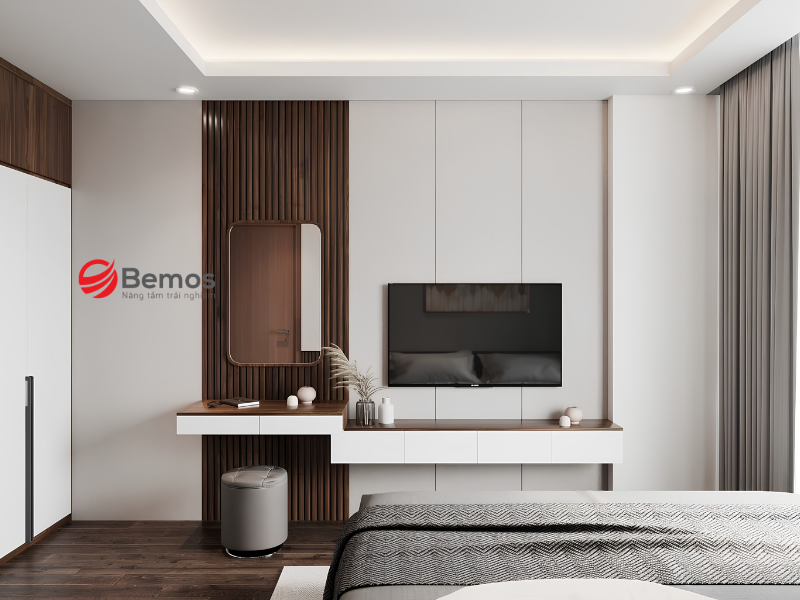 Yêu cầu khi lắp đặt bàn trang điểm treo tường