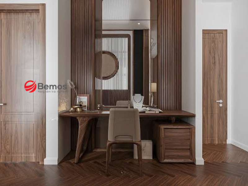 Bàn Phấn Gỗ Óc Chó: Đặc Tính Vật Liệu, Ưu Nhược Điểm và Cách Bảo Quản Đúng