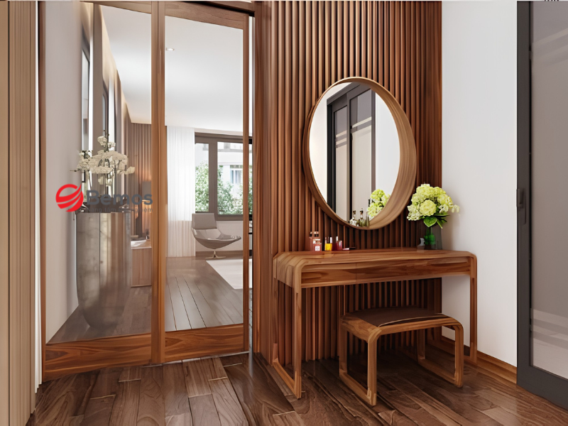 Bàn Phấn Gỗ Tự Nhiên: So Sánh 4 Loại Gỗ và Cách Chọn Phù Hợp Nhất