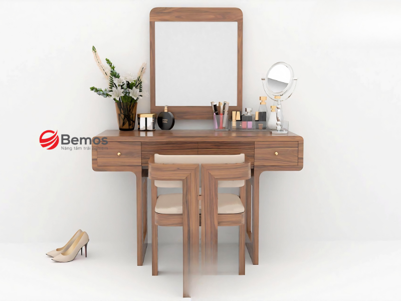 Quy trình lắp đặt bàn phấn treo tường