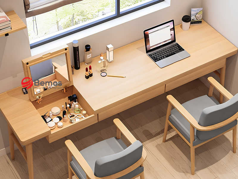 Bàn trang điểm gỗ công nghiệp số lượng lớn