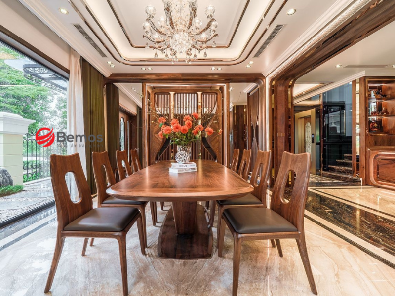 Ghế ăn gỗ công nghiệp theo yêu cầu