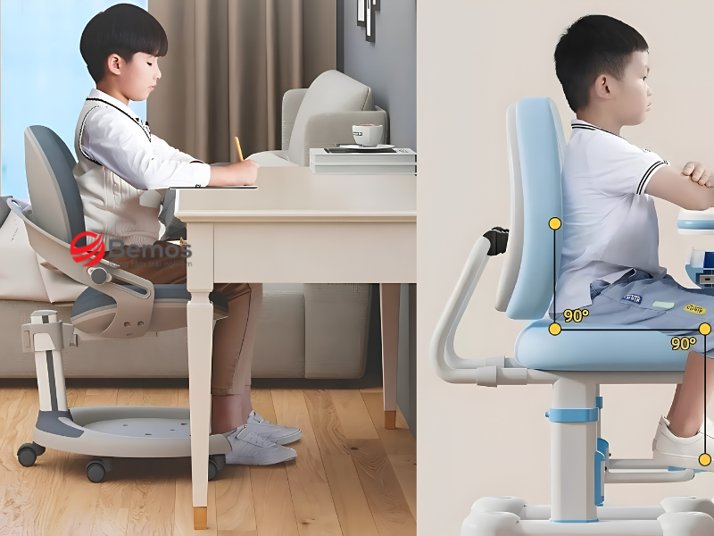 6 Tiêu Chí Chọn Ghế Xoay Trẻ Em An Toàn, Bảo Vệ Tư Thế Ngồi Chuẩn