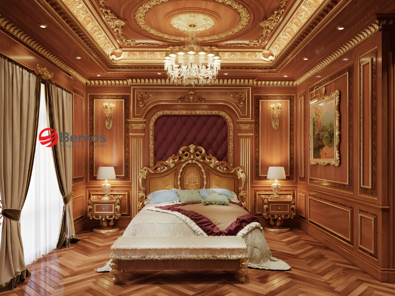 Gia công giường gỗ gõ đỏ cho khách sạn - Quy trình cung ứng số lượng lớn
