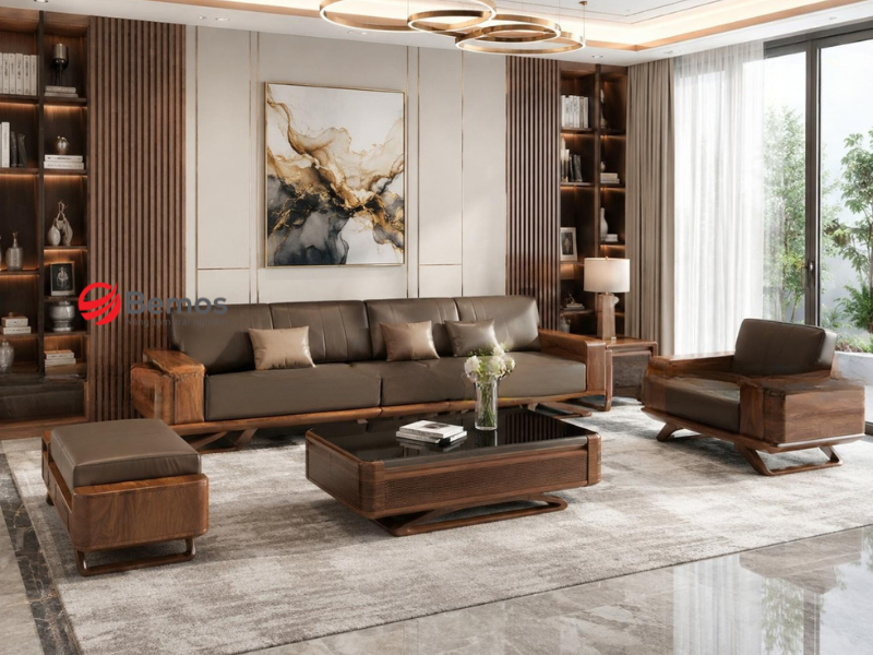 Gia công sofa cho showroom