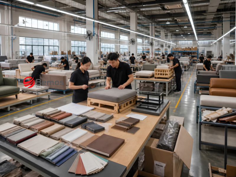 Bảo mật mẫu mã và quyền sở hữu thiết kế trong hợp tác OEM sofa