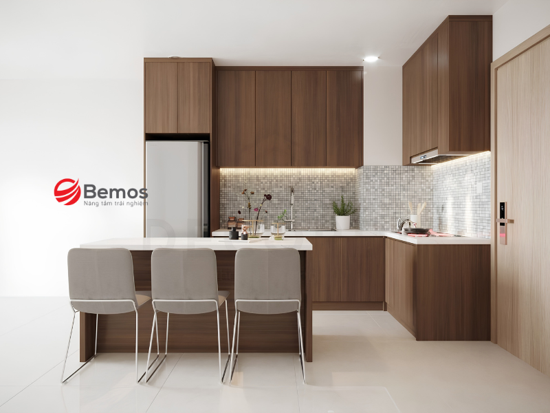5 bước đặt hàng gia công tủ bếp gỗ công nghiệp tại xưởng Hà Nội