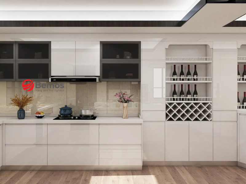 Gia công tủ bếp OEM 