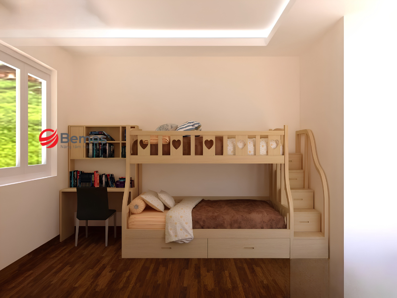 Giường tầng gỗ tần bì - Quy trình sản xuất tại nhà máy