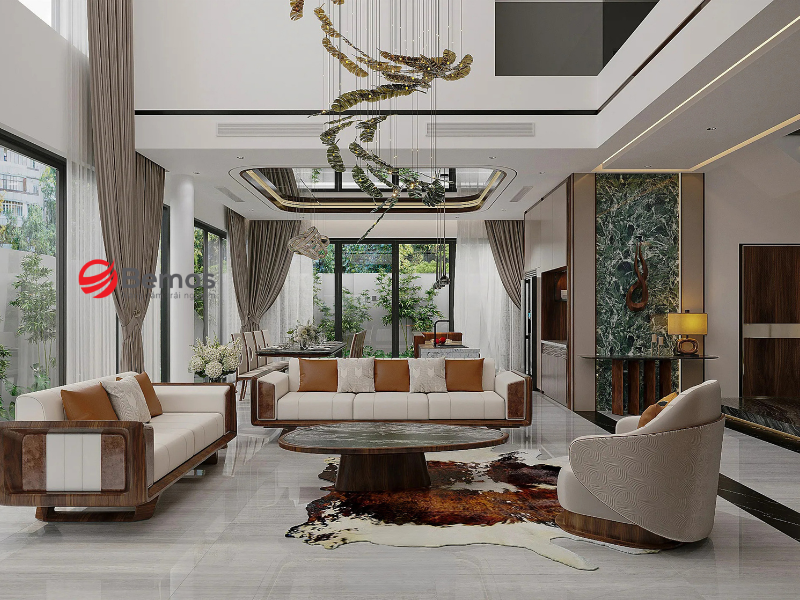 Sản xuất nội thất villa nghỉ dưỡng số lượng lớn