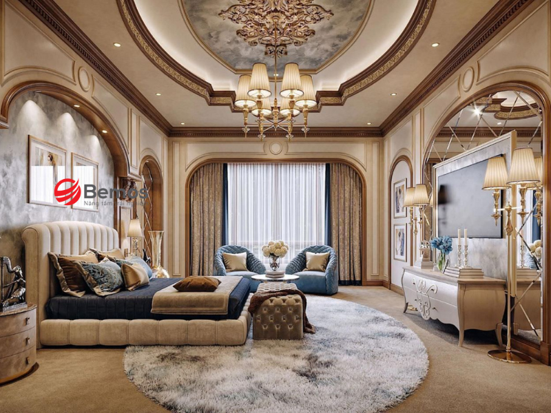 Táp đầu giường cho biệt thự - Tiêu chuẩn FF&E villa 